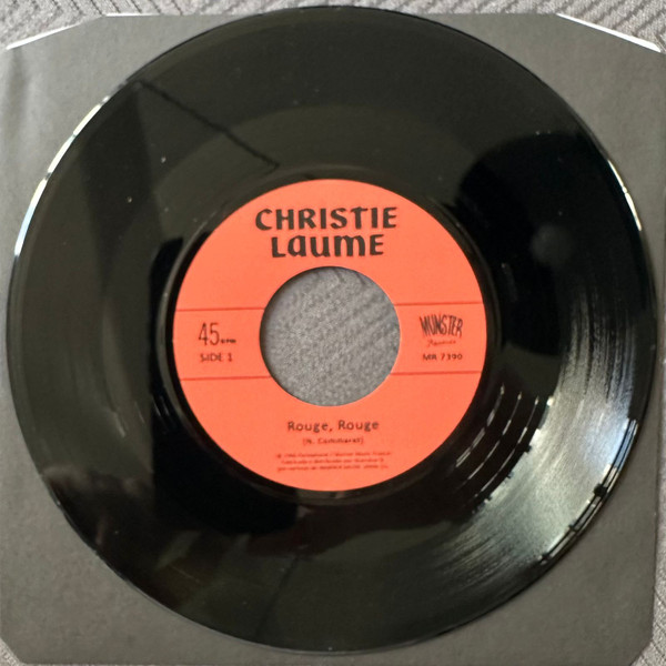 Christie Laume , Marta Kubišová - Rouge, Rouge / Tak Dej Se K Nám A Projdem Svit | Munster Records (MR7390) - 4 Christie Laume , Marta Kubišová - Rouge, Rouge / Tak Dej Se K Nám A Projdem Svit | Munster Records (MR7390) - 4