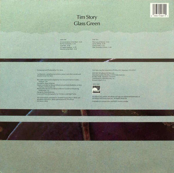 Tim Story - Glass Green | Windham Hill Records (WH-1061) - 2 Tim Story - Glass Green | Windham Hill Records (WH-1061) - 2