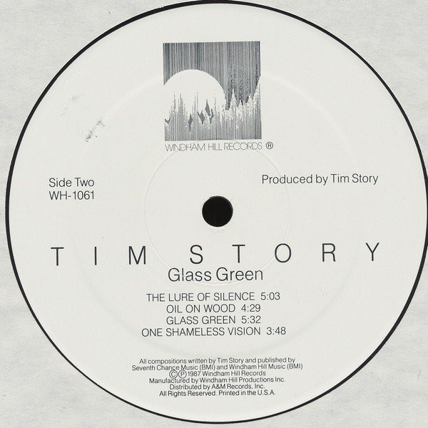 Tim Story - Glass Green | Windham Hill Records (WH-1061) - 4 Tim Story - Glass Green | Windham Hill Records (WH-1061) - 4