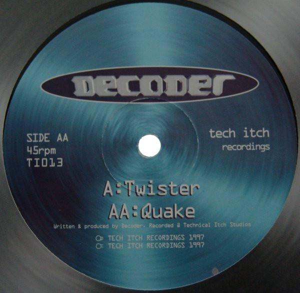 Decoder - Twister / Quake | Tech Itch Recordings (TI013) - 3