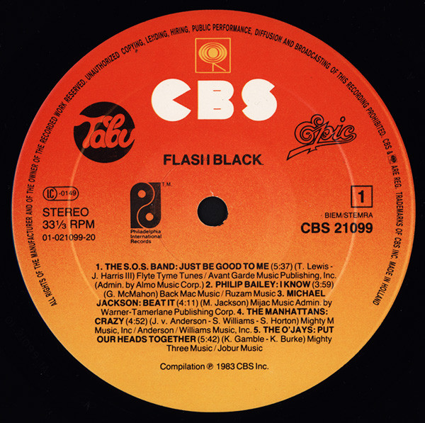 Various - Flash Black | CBS (CBS 21099) - 3