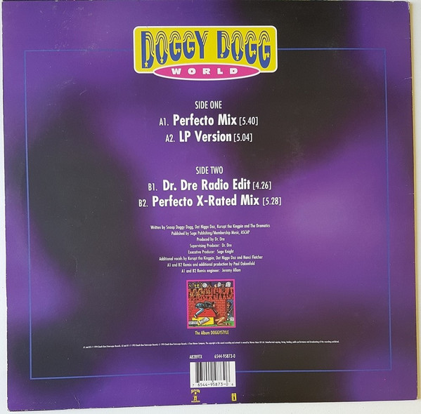 Snoop Dogg - Doggy Dogg World | Death Row Records (A8289TX) - 2