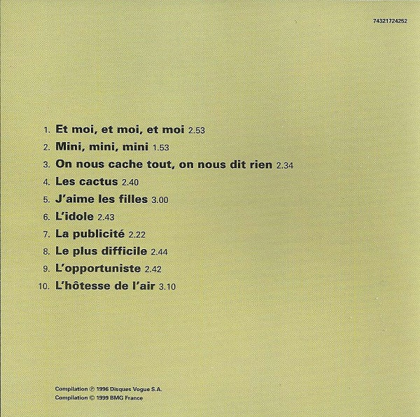 Jacques Dutronc - Jacques Dutronc | Vogue (74321724252) - 3