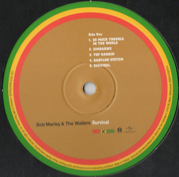 Bob Marley & The Wailers - Survival | Tuff Gong (602547276278) - 2 Bob Marley & The Wailers - Survival | Tuff Gong (602547276278) - 2
