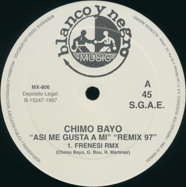 Chimo Bayo - Así Me Gusta A Mi (Remixes 97) | Blanco Y Negro (MX 806) - 3