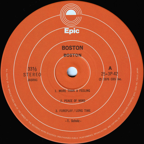 Boston - Boston | Epic (25·3P-42) - 3
