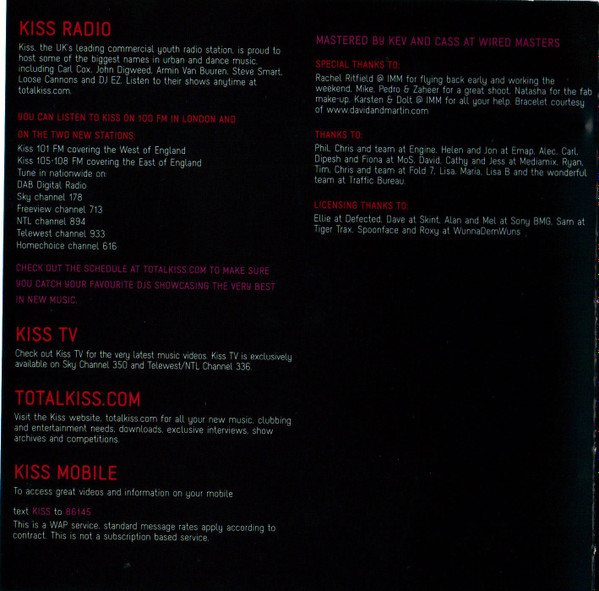 Various - Kiss Presents Booty House | Ministry Of Sound (KISSED1) - 4