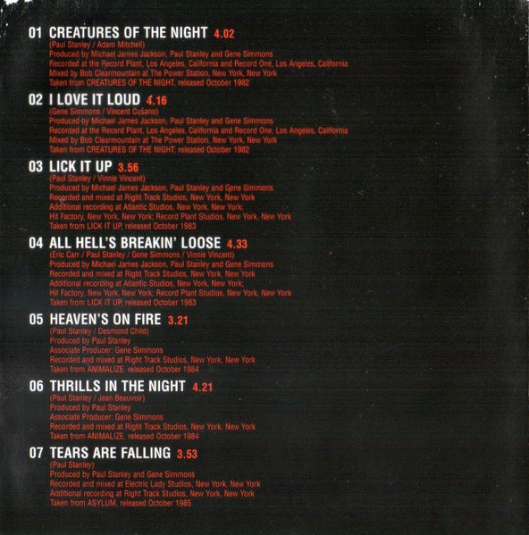 Kiss - The Best Of Kiss Volume 2 [CD] | Mercury (B000259402) - 2