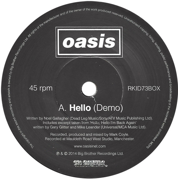 Oasis - (What's The Story) Morning Glory? | Big Brother (RKIDCD73X) - 3