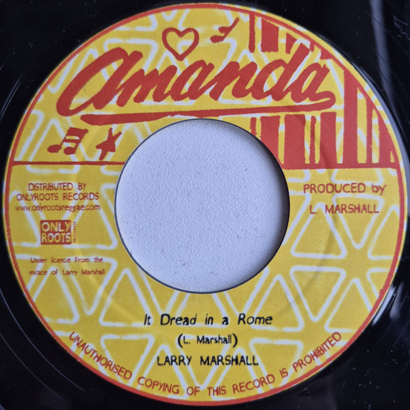 Larry Marshall - It Dread In A Rome | Amanda (none) - main