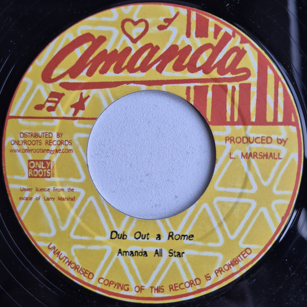 Larry Marshall - It Dread In A Rome | Amanda (none) - 2