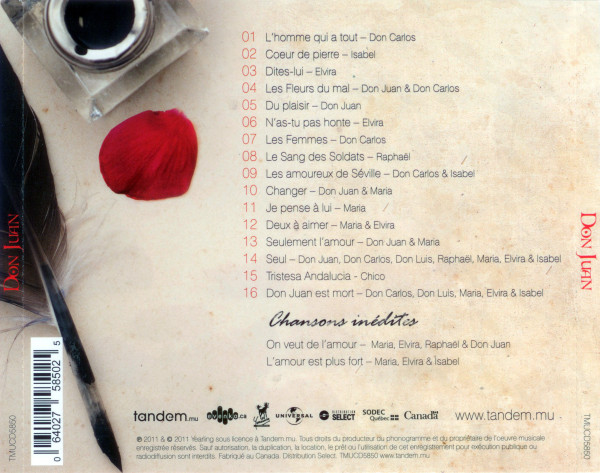 Various - Don Juan | Tandem.mu (TMUCD5850) - 2