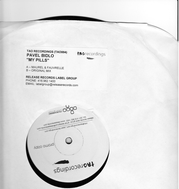 Pavel Bidlo - My Pills | Tao Recordings (TAO005)