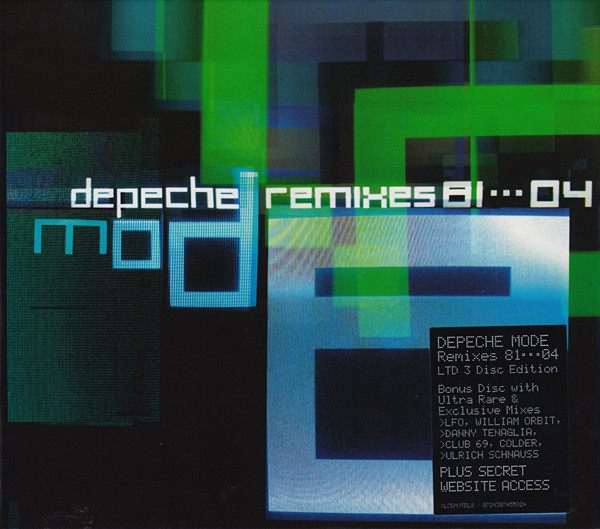 Depeche Mode - Remixes 81···04 | Mute (XLCDMUTEL8) - main