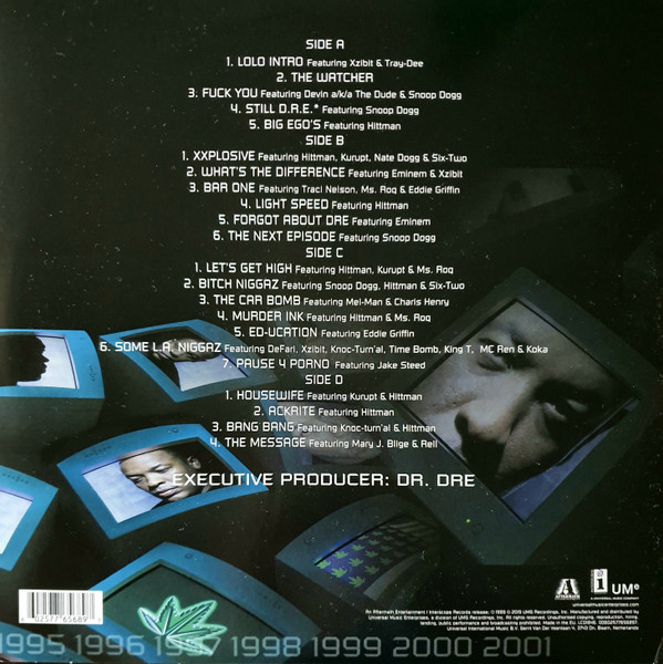 Dr. Dre - 2001 | Aftermath Entertainment (00602577656897) - 2
