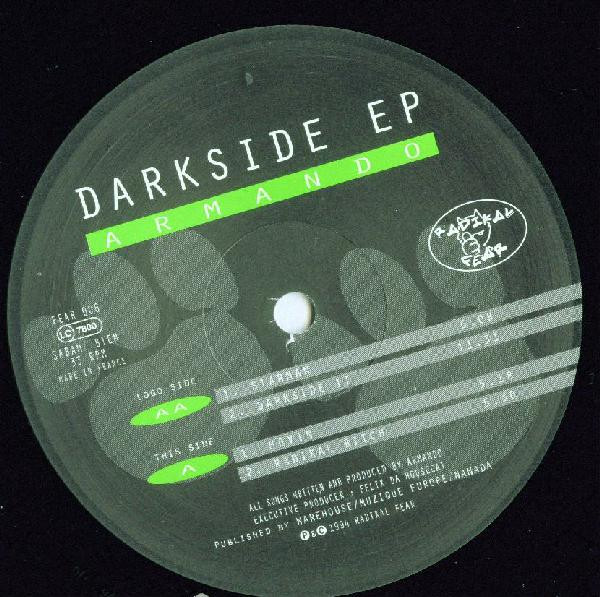 Armando - Darkside EP | Radikal Fear (FEAR 006) - 2 Armando - Darkside EP | Radikal Fear (FEAR 006) - 2