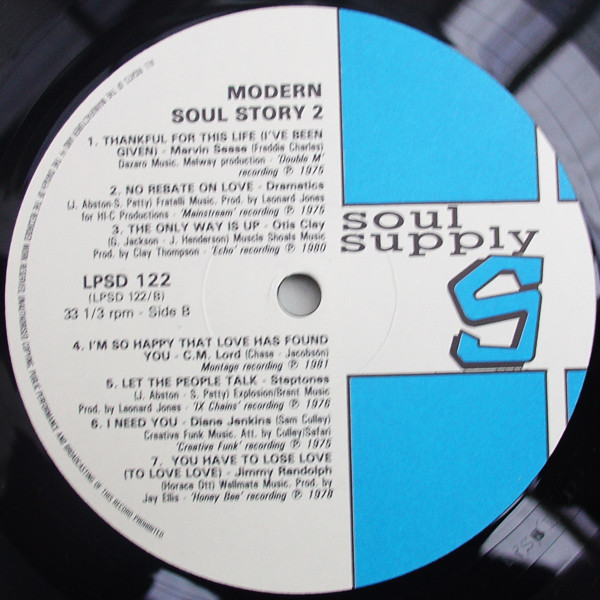 Various - The Modern Soul Story 2 | Soul Supply (LPSD 122) - 3 Various - The Modern Soul Story 2 | Soul Supply (LPSD 122) - 3