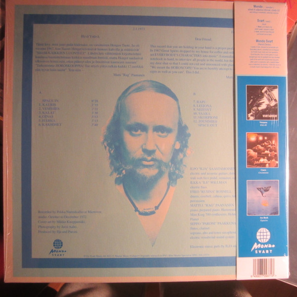 Matti "Rag" Paananen - Horoscope | Mondo Svart (SRE255LP) - 2 Matti "Rag" Paananen - Horoscope | Mondo Svart (SRE255LP) - 2