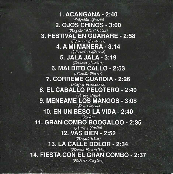 El Gran Combo - The Best | Globo Records (CDZ-81476) - 4