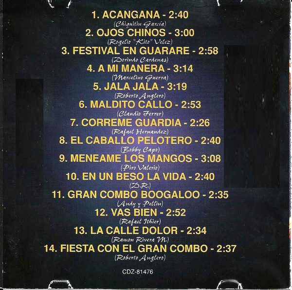 El Gran Combo - The Best | Globo Records (CDZ-81476) - 3