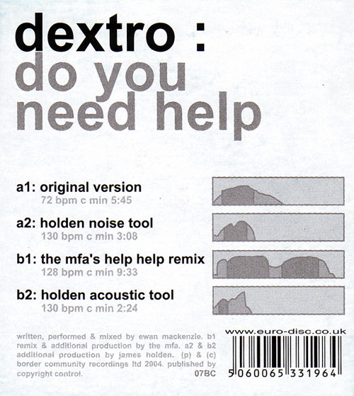 Dextro - Do You Need Help | Border Community (07BC) - 3 Dextro - Do You Need Help | Border Community (07BC) - 3