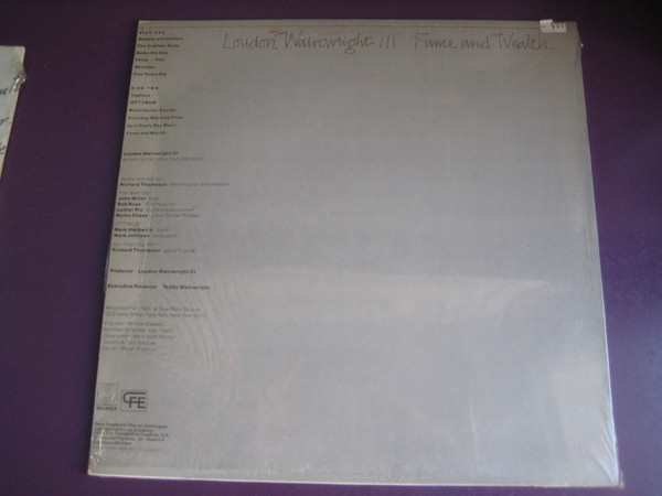 Loudon Wainwright III - Fame And Wealth | Guimbarda (GS-11178) - 2