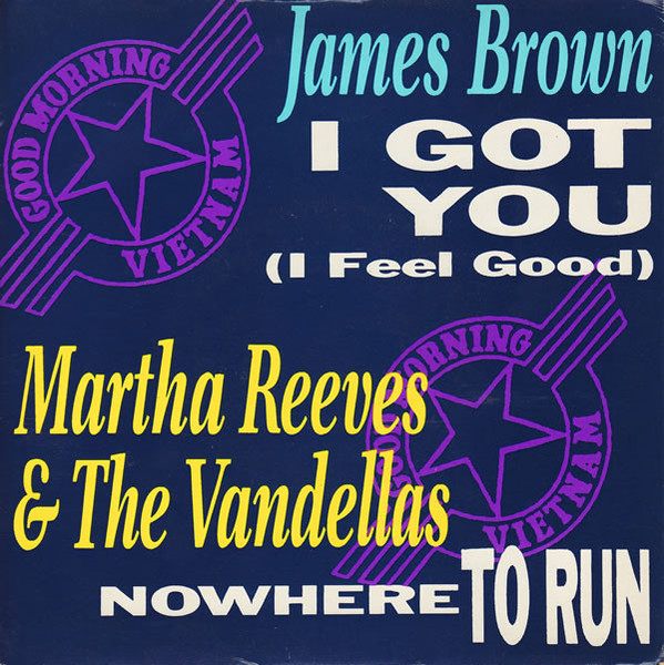 James Brown / Martha Reeves & The Vandellas - I Got You (I Feel Good) / Nowhere To Run | A&M Records (AMY 444) - main James Brown / Martha Reeves & The Vandellas - I Got You (I Feel Good) / Nowhere To Run | A&M Records (AMY 444) - main