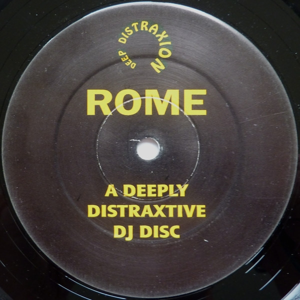 Rome - The Groover | Deep Distraxion (OILY 015DJ) - 2
