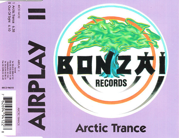 Airplay - Arctic Trance | Bonzai Records (BRCD 94012) - main