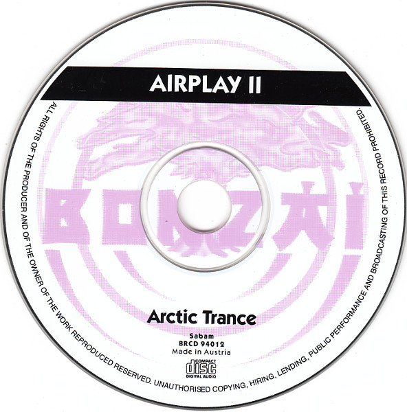 Airplay - Arctic Trance | Bonzai Records (BRCD 94012) - 3