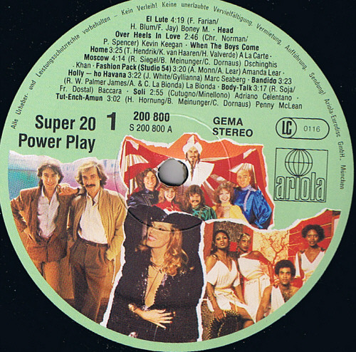 Various - Super 20 Powerplay | Ariola (200 800) - 3