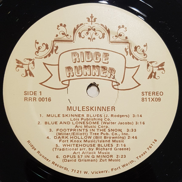 Muleskinner - Muleskinner | Ridge Runner (RRR 0016) - 3 Muleskinner - Muleskinner | Ridge Runner (RRR 0016) - 3