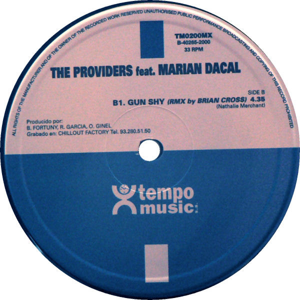 The Providers feat. Marian Dacal - Gun Shy | Tempo Music (TM0200MX) - 4 The Providers feat. Marian Dacal - Gun Shy | Tempo Music (TM0200MX) - 4