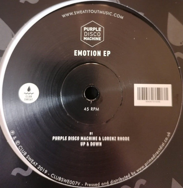Purple Disco Machine - Emotion EP | Club Sweat (CLUBSWE007V) - 3