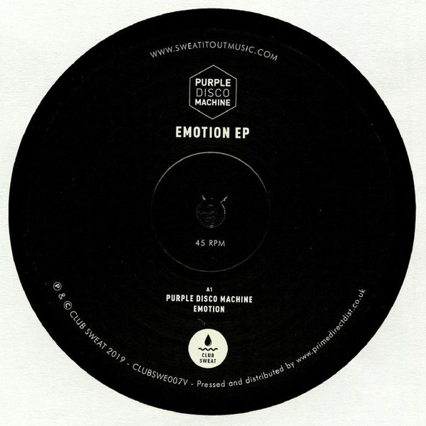 Purple Disco Machine - Emotion EP | Club Sweat (CLUBSWE007V) - 2