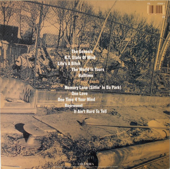 Nas - Illmatic | Columbia (475959 1) - 2 Nas - Illmatic | Columbia (475959 1) - 2