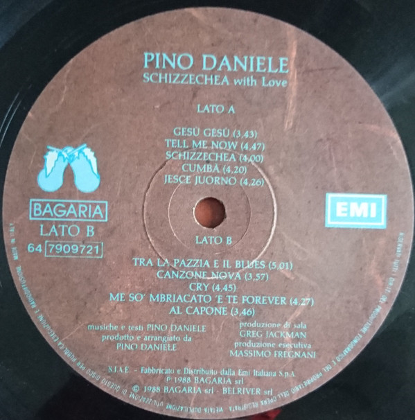 Pino Daniele - Schizzechea With Love | EMI (64 7909721) - 2 Pino Daniele - Schizzechea With Love | EMI (64 7909721) - 2