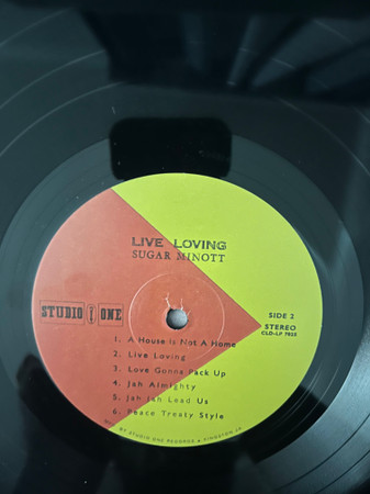 Sugar Minott - Live Loving | Studio One (CLD-LP-7025) - 4