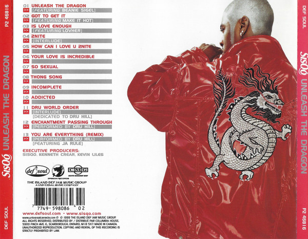 Sisqo - Unleash The Dragon | Def Soul (P2 46816) - 2 Sisqo - Unleash The Dragon | Def Soul (P2 46816) - 2