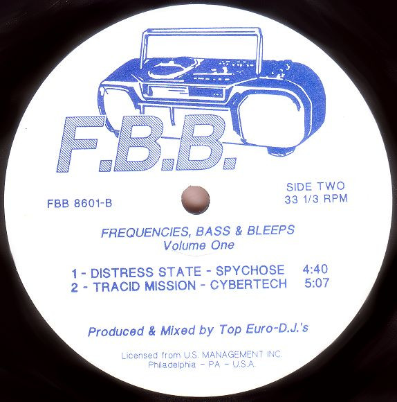 Various - Frequencies, Bass & Bleeps Volume One | F.B.B. (FBB 8601) - 2