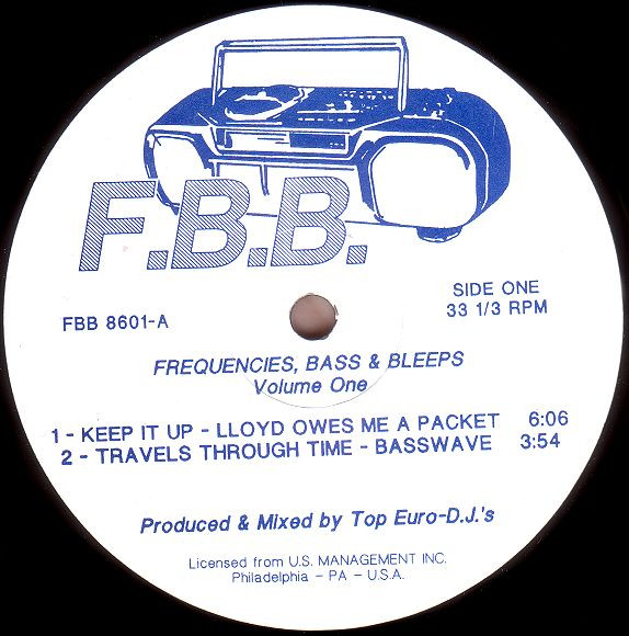 Various - Frequencies, Bass & Bleeps Volume One | F.B.B. (FBB 8601)