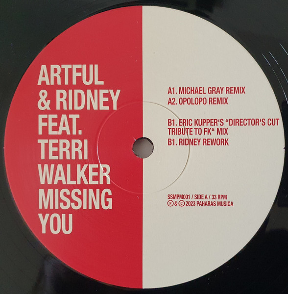 Artful & Ridney Feat. Terri Walker - Missing You | Paharas Musica (SSMPM001) - 3 Artful & Ridney Feat. Terri Walker - Missing You | Paharas Musica (SSMPM001) - 3