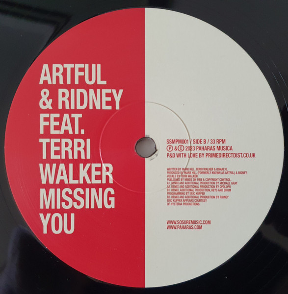 Artful & Ridney Feat. Terri Walker - Missing You | Paharas Musica (SSMPM001) - 4 Artful & Ridney Feat. Terri Walker - Missing You | Paharas Musica (SSMPM001) - 4