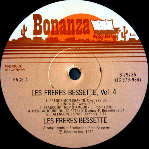 Les Frères Bessette - Les Frères Bessette Vol. 4 | Bonanza (B-29735) - 3