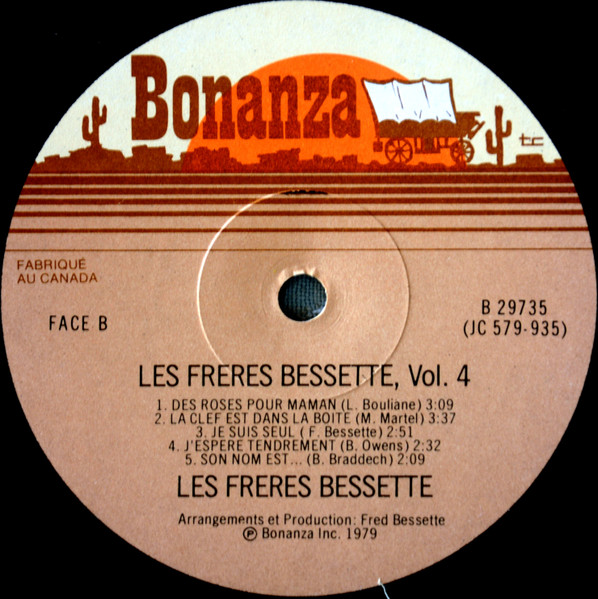 Les Frères Bessette - Les Frères Bessette Vol. 4 | Bonanza (B-29735) - 4
