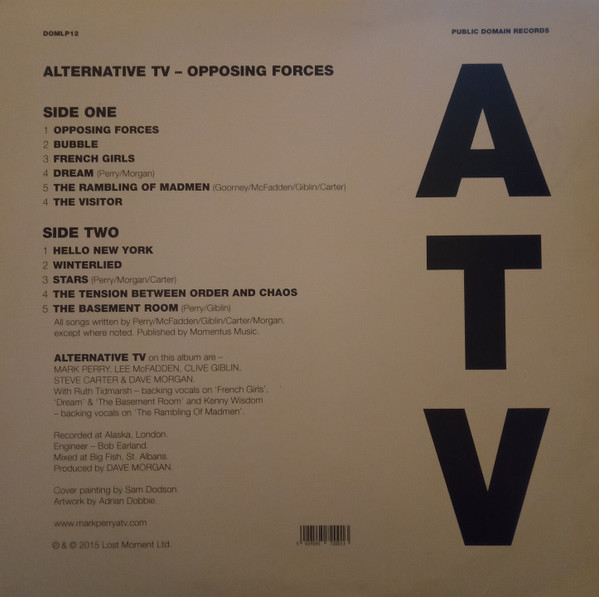 Alternative TV - Opposing Forces LP | Public Domain Records (DOMLP12) - 2 Alternative TV - Opposing Forces LP | Public Domain Records (DOMLP12) - 2