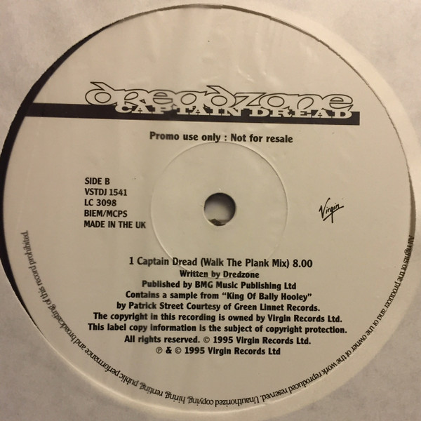 Dreadzone - Captain Dread | Virgin (VSTDJ 1541) - 3