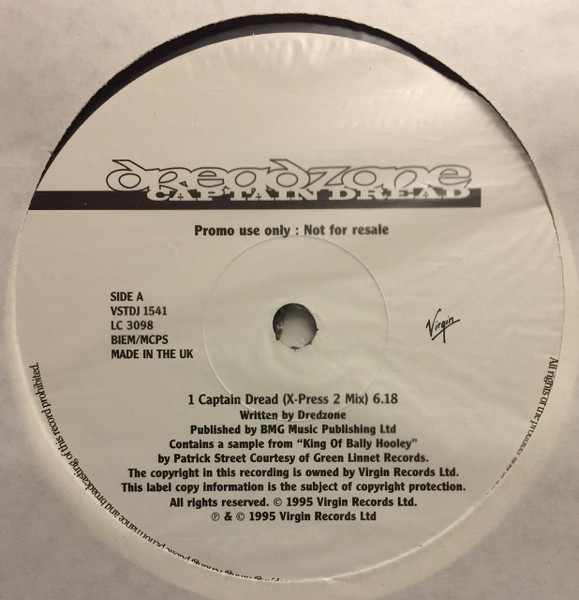 Dreadzone - Captain Dread | Virgin (VSTDJ 1541) - 2