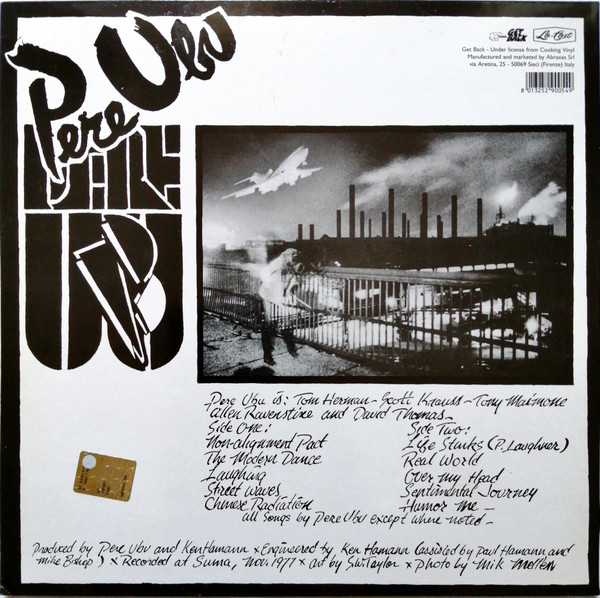 Pere Ubu - The Modern Dance LP - RED VINYL | Get Back (GET 90054) - 2