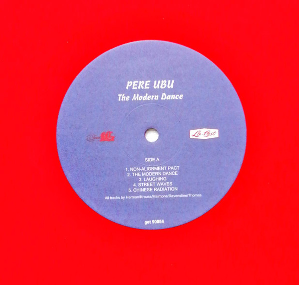 Pere Ubu - The Modern Dance LP - RED VINYL | Get Back (GET 90054) - 4